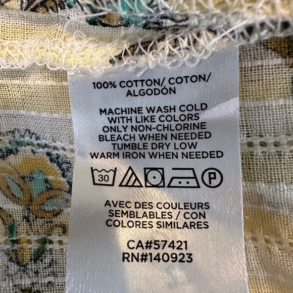 Loft striped and floral blouse - Picture 12 of 12